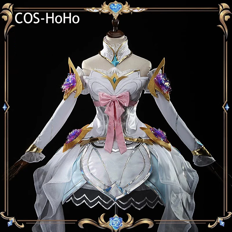 COS-HoHo Game LOL Seraphine Crystal Rose Battle Suit Элегантная униформа Косплей Костюм Хэллоуин Вечеринка Ролевая игра Женский наряд
COS-HoHo Game LOL Seraphine Crystal Rose Battle Suit Элегантная униформа Косплей Костюм Хэллоуин Вечеринка Ролевая игра Женский наряд