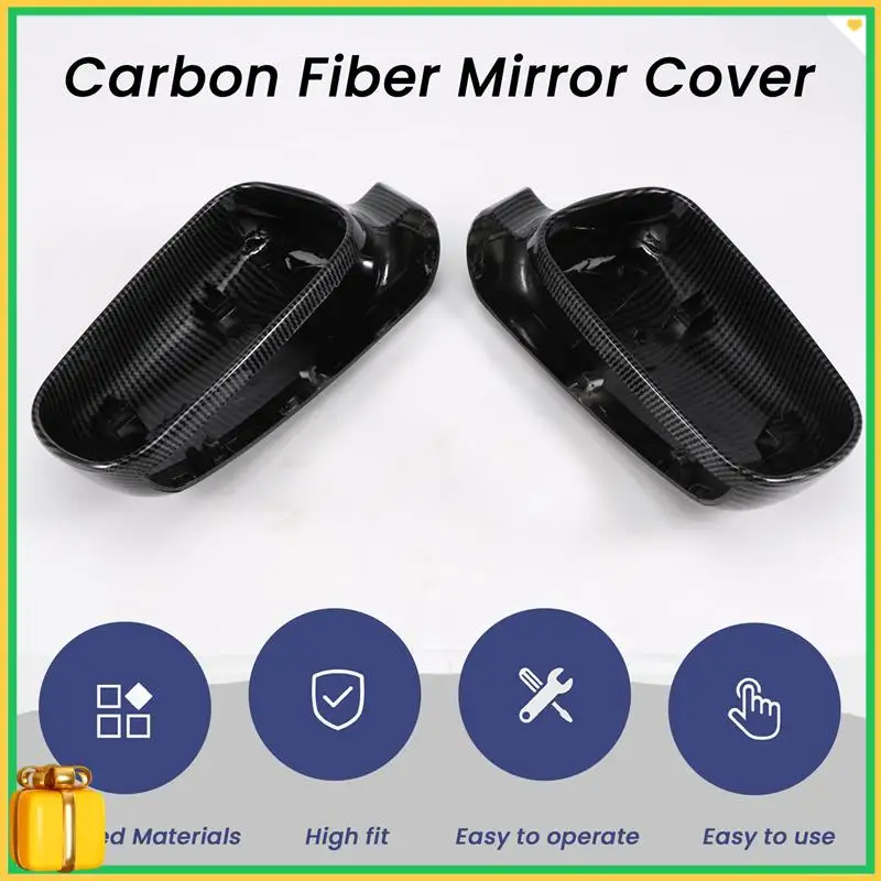 Premium Carbon Fiber ABS Side Rear View Mirror Cover Replacement For Bora 1998-2009
Premium Carbon Fiber ABS Side Rear View Mirror Cover Replacement For Bora 1998-2009