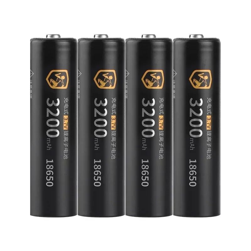 DLGPOWER 18650 Rechargeable Battery 3.7V 3200MAH Li-ion For Flashlight Toys Power Tools Power Balancer Portable Fan Battery
DLGPOWER 18650 Rechargeable Battery 3.7V 3200MAH Li-ion For Flashlight Toys Power Tools Power Balancer Portable Fan Battery