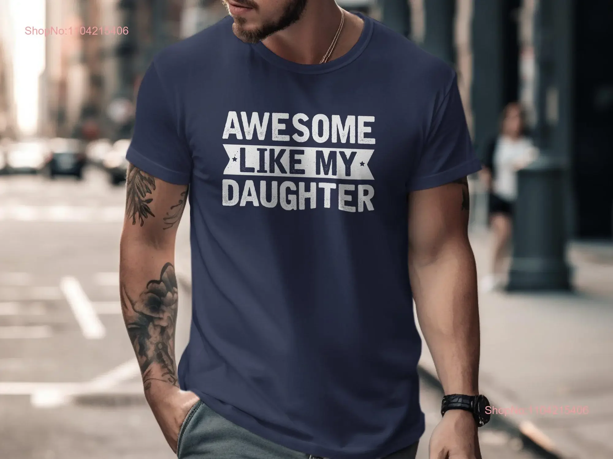 Футболка Awesome Like My Daughter, забавная для папы, семейный юмор, одинаковый наряд для отца, шутка, винтажная стираная дышащая слегка
Футболка Awesome Like My Daughter, забавная для папы, семейный юмор, одинаковый наряд для отца, шутка, винтажная стираная дышащая слегка