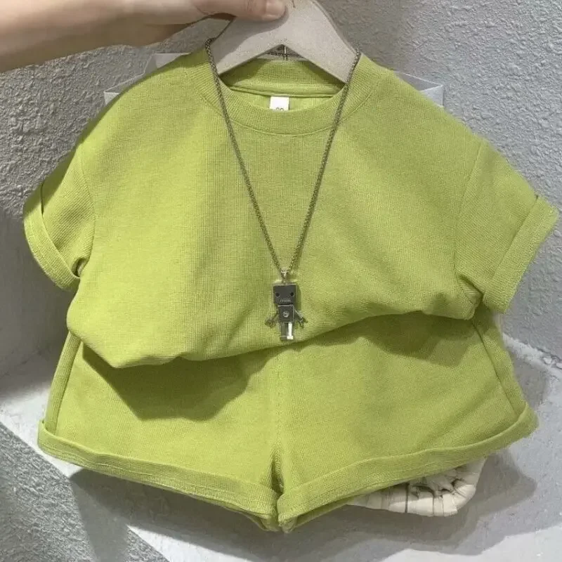 children sweatshirt set children clothing children sets T-shirt+Shorts 2024 New
children sweatshirt set children clothing children sets T-shirt+Shorts 2024 New