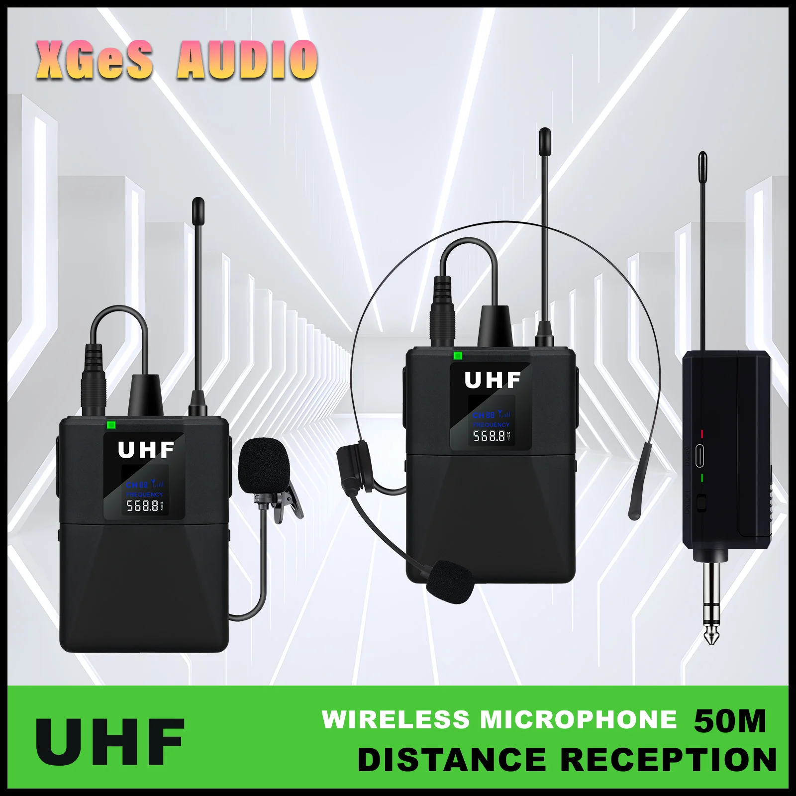 Waist Microphone Portable Wireless Headset Microphone Lavalier Mic System Teaching Speech Interview Vlog Live Tourist guide
Waist Microphone Portable Wireless Headset Microphone Lavalier Mic System Teaching Speech Interview Vlog Live Tourist guide