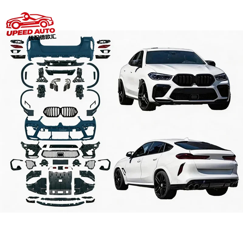 Suitable for STLF 20-22 Car Bodykit Full Body Kit Front Lip Side Skirt Rear Diffuser Bumper BMWs X6 G06 Upgrade Accessories
Suitable for STLF 20-22 Car Bodykit Full Body Kit Front Lip Side Skirt Rear Diffuser Bumper BMWs X6 G06 Upgrade Accessories