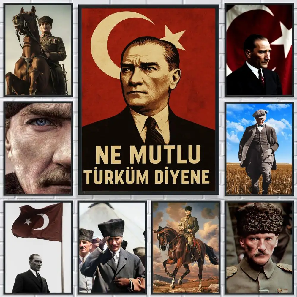 M-Mustafa Kemal Atatürk Poster HD Print Personalized Canvas Wall Mural Art Poster Photos for Living Room Home Decor Durable
M-Mustafa Kemal Atatürk Poster HD Print Personalized Canvas Wall Mural Art Poster Photos for Living Room Home Decor Durable