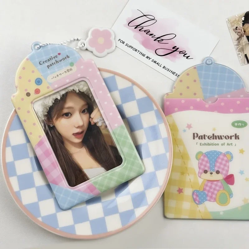Creative Design Kawaii Kpop Photocard Holder Sweet Cartoon Bear Anime Photocard Protector Candy Color Photo Card Cover Case
Creative Design Kawaii Kpop Photocard Holder Sweet Cartoon Bear Anime Photocard Protector Candy Color Photo Card Cover Case