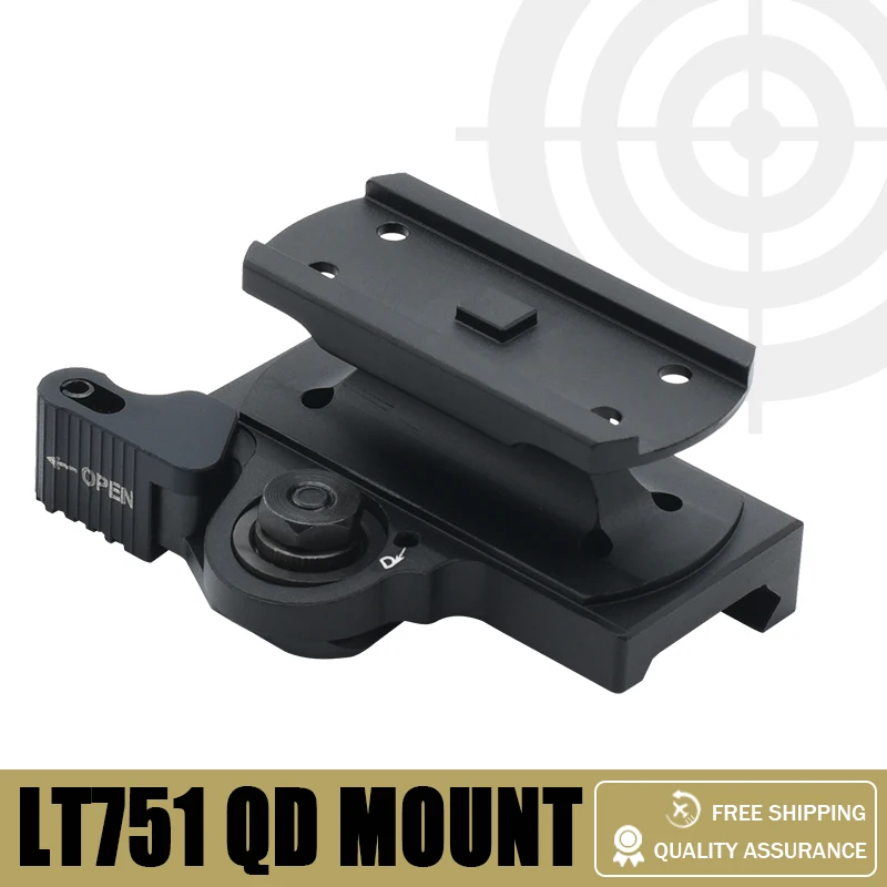 Тактический LT751 Quick Detach 1/3 Нижняя оптическая Центральная линия высоты для красной точки Размер изготовлен из алюминия CNC
Тактический LT751 Quick Detach 1/3 Нижняя оптическая Центральная линия высоты для красной точки Размер изготовлен из алюминия CNC
