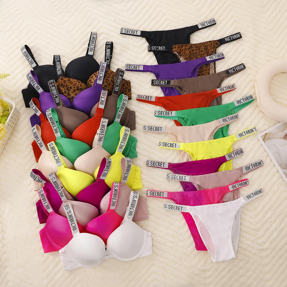 VS New Classic Bra and Panty Set Lace Lingerie Sets Women's Sexy Victoria's Secret Lingerie Set Lace Trim Supportive Adjustable
VS New Classic Bra and Panty Set Lace Lingerie Sets Women's Sexy Victoria's Secret Lingerie Set Lace Trim Supportive Adjustable