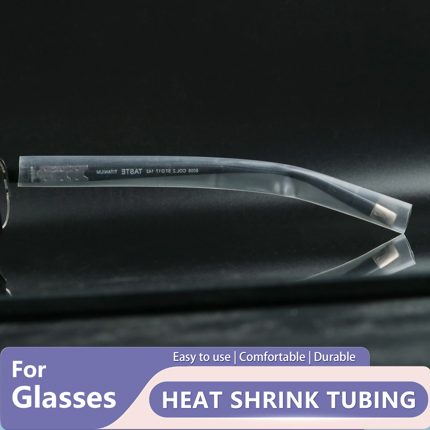 8pcs Heat Shrink Tubing Cover Temple Tips Sleeve Retainer EyeGlasses Wire Shrink Wrap Anti-slip for Glasses Sunglasses Opticals
8pcs Heat Shrink Tubing Cover Temple Tips Sleeve Retainer EyeGlasses Wire Shrink Wrap Anti-slip for Glasses Sunglasses Opticals