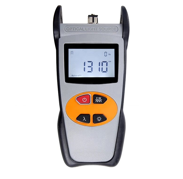 Handheld Fiber Optic Light Source Power Meter,optical Laser Light Source,fiber Testing Tool
