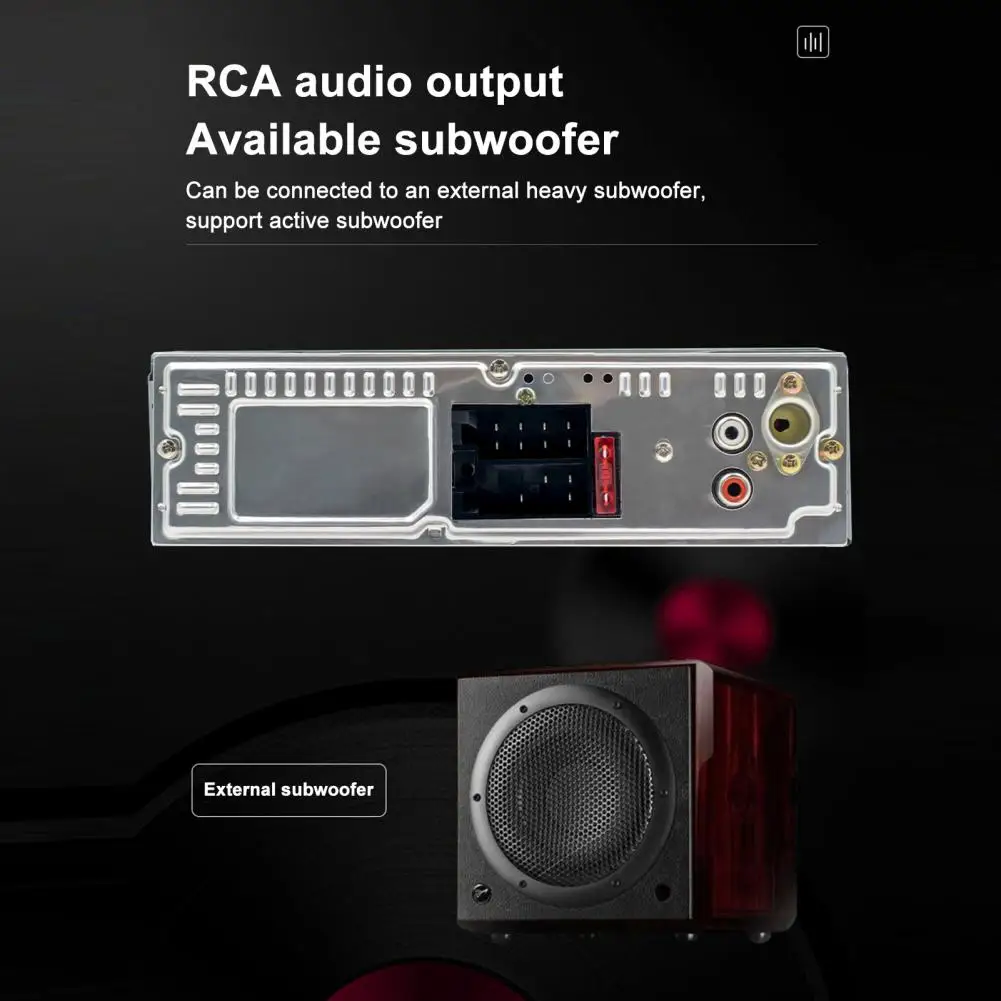 Car Receiver Reliable Stereo Surround 12~14.4V Bluetooth-compatible 5.0 AUX TF Card Input Auto Radio Player Car Supply
Car Receiver Reliable Stereo Surround 12~14.4V Bluetooth-compatible 5.0 AUX TF Card Input Auto Radio Player Car Supply