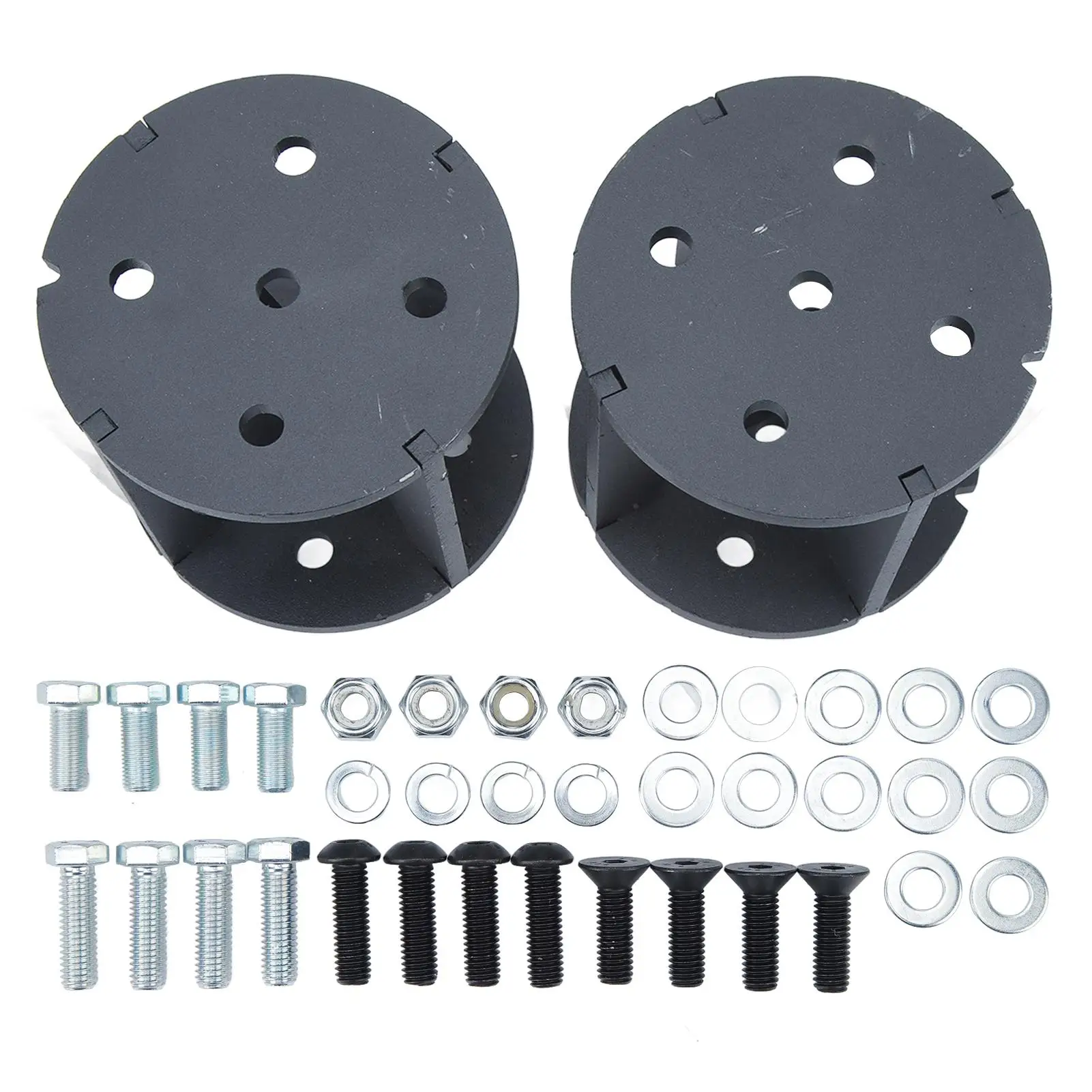 Air Lift Spacers 52140 4in Lift Precise Sturdy Steel Powder Coated Surface High Strength Rust Proof for load Lifter 7500 for xl
Air Lift Spacers 52140 4in Lift Precise Sturdy Steel Powder Coated Surface High Strength Rust Proof for load Lifter 7500 for xl