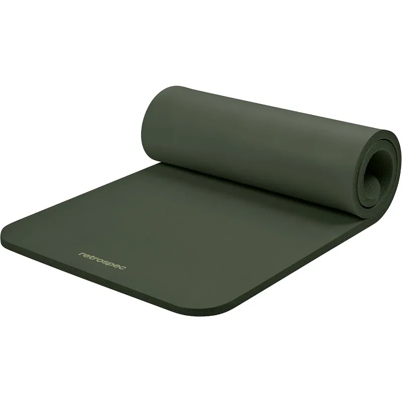 Solana Yoga Mat 1" Thick With Nylon Carry Strap for Men & Women - Non Slip for Home Yoga
Solana Yoga Mat 1" Thick With Nylon Carry Strap for Men & Women - Non Slip for Home Yoga