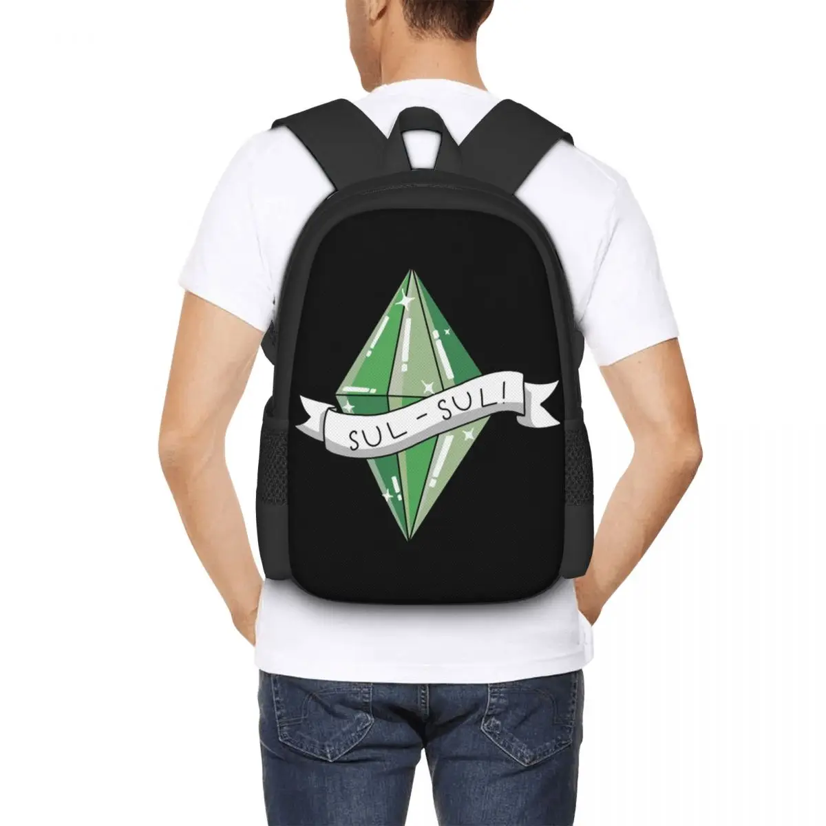 Sims Student Backpack School Bag Hiking Travel Daypack for Boys Girls Fashion Bookbag Shoulder Bags
Sims Student Backpack School Bag Hiking Travel Daypack for Boys Girls Fashion Bookbag Shoulder Bags