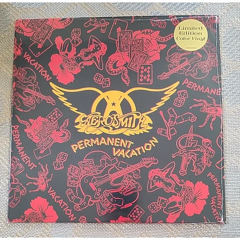 Aerosmith Permanent Vacation Limited Red Vinyl Record for Vinyl Players
Aerosmith Permanent Vacation Limited Red Vinyl Record for Vinyl Players