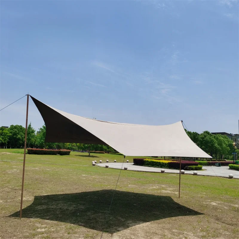 High Quality MCETO 4X5M Black Coating Shelter Waterproof 210D Ox Tarp Tent Hiking Camping Hot Selling
High Quality MCETO 4X5M Black Coating Shelter Waterproof 210D Ox Tarp Tent Hiking Camping Hot Selling
