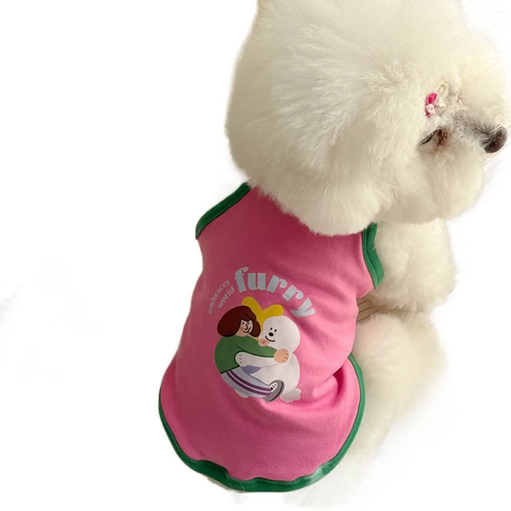 Costume Thin Strap Dogs Vest Printed Design Comfortable Fabric Puppy Camisole Breathable Cute Style Small Dog Cat Dress Puppy
Costume Thin Strap Dogs Vest Printed Design Comfortable Fabric Puppy Camisole Breathable Cute Style Small Dog Cat Dress Puppy