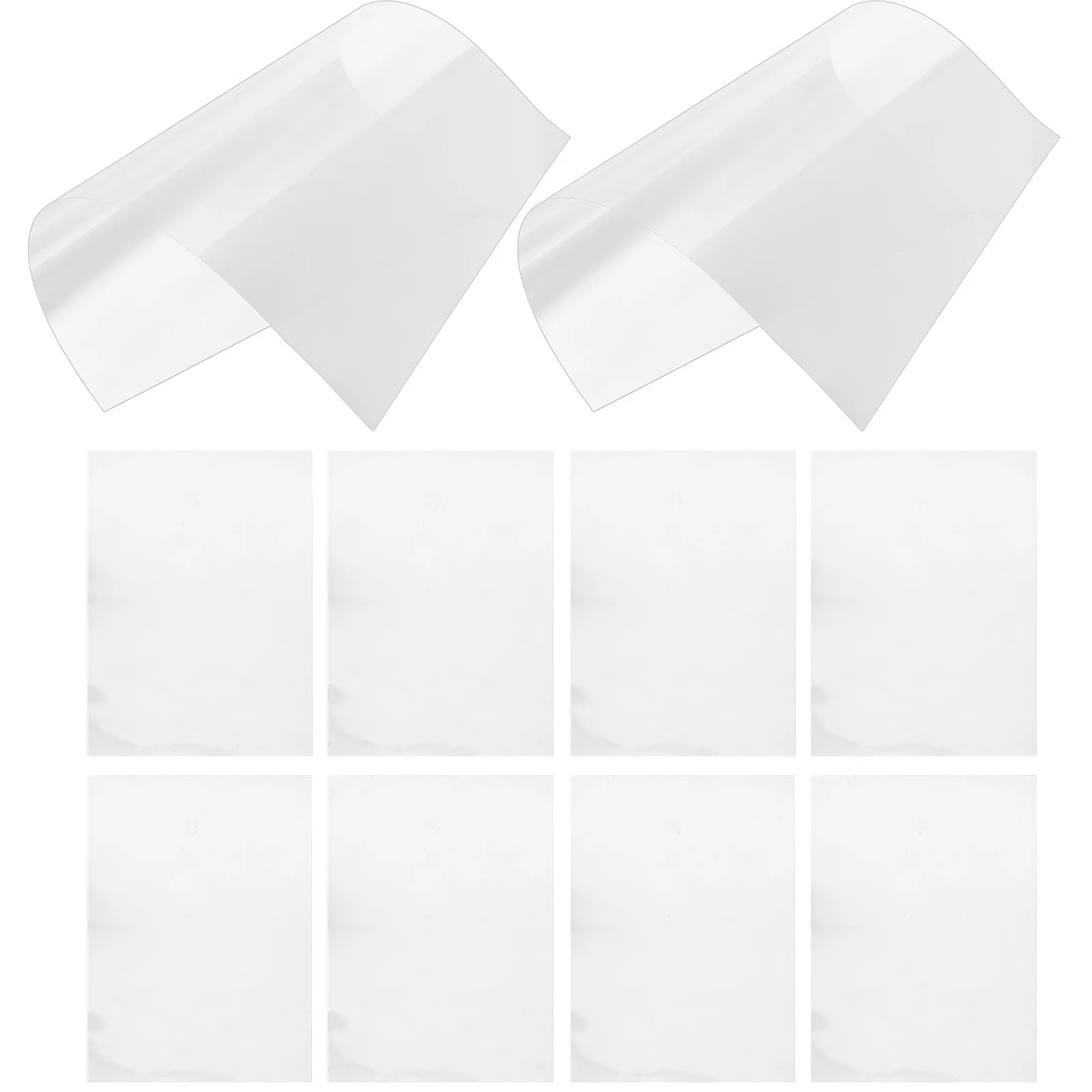 10 Sheets High Transparent Double Sided Adhesive Film Clear Tape for Craft Supplies Versatile Use Self Adhesive Pads Removable
10 Sheets High Transparent Double Sided Adhesive Film Clear Tape for Craft Supplies Versatile Use Self Adhesive Pads Removable