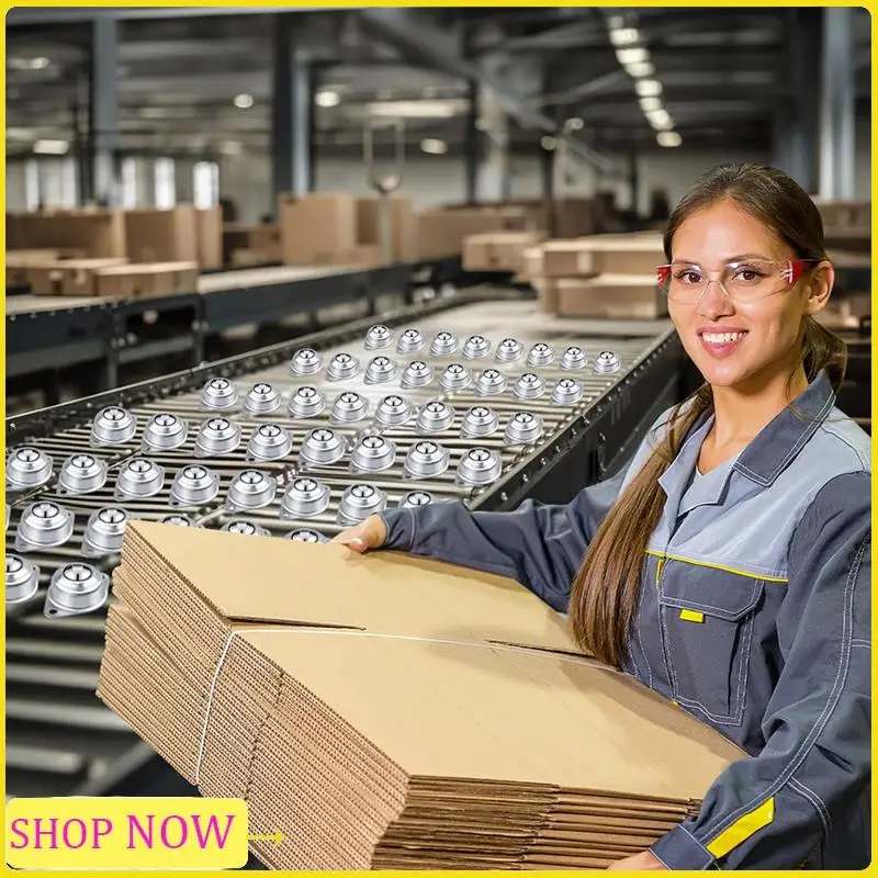 Especial 30Pcs Roller Ball Transfer Bearing, 1/2Inch Carbon Steel Ball Casters, Mounted Round Ball Transfer Unit For Conveyor
Especial 30Pcs Roller Ball Transfer Bearing, 1/2Inch Carbon Steel Ball Casters, Mounted Round Ball Transfer Unit For Conveyor