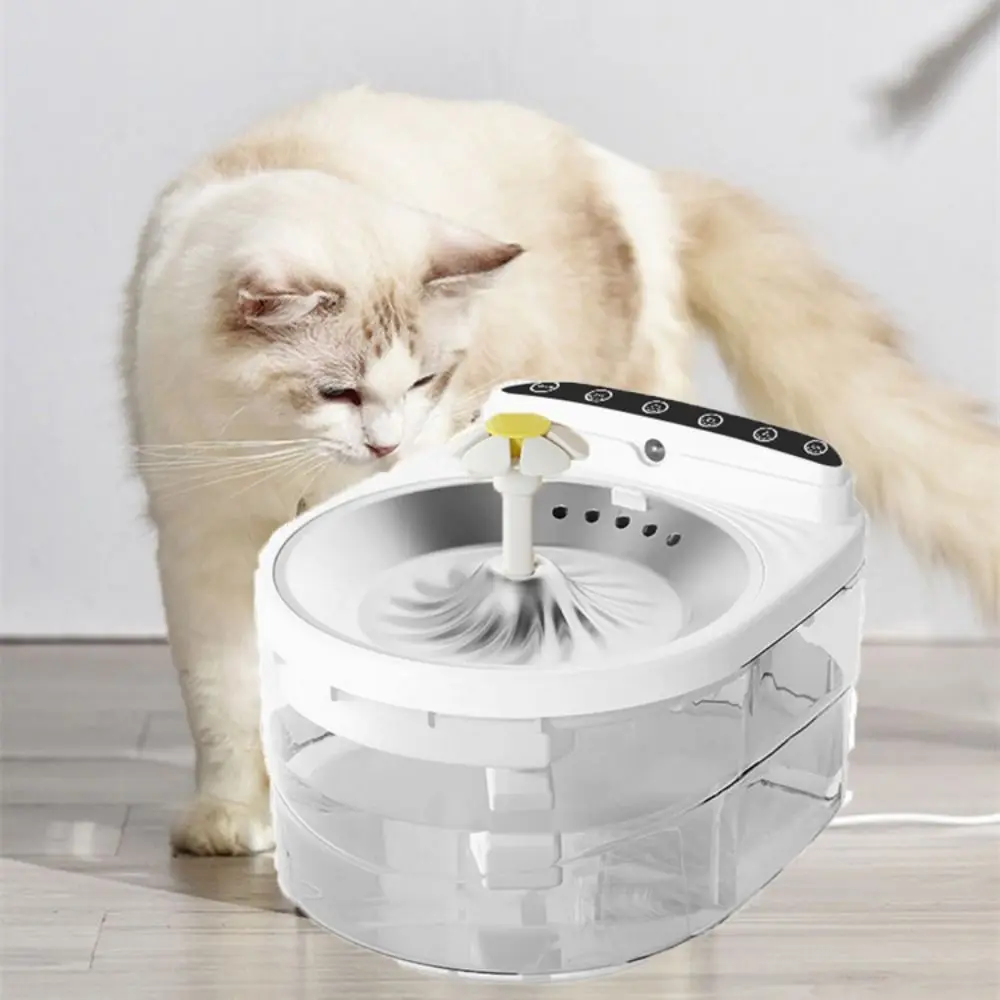 3L Wireless Cat Water Fountain Large Capacity Smart Automatic Filter Cats Drinking Bowl Stainless Steel Tray Rechargeable
3L Wireless Cat Water Fountain Large Capacity Smart Automatic Filter Cats Drinking Bowl Stainless Steel Tray Rechargeable