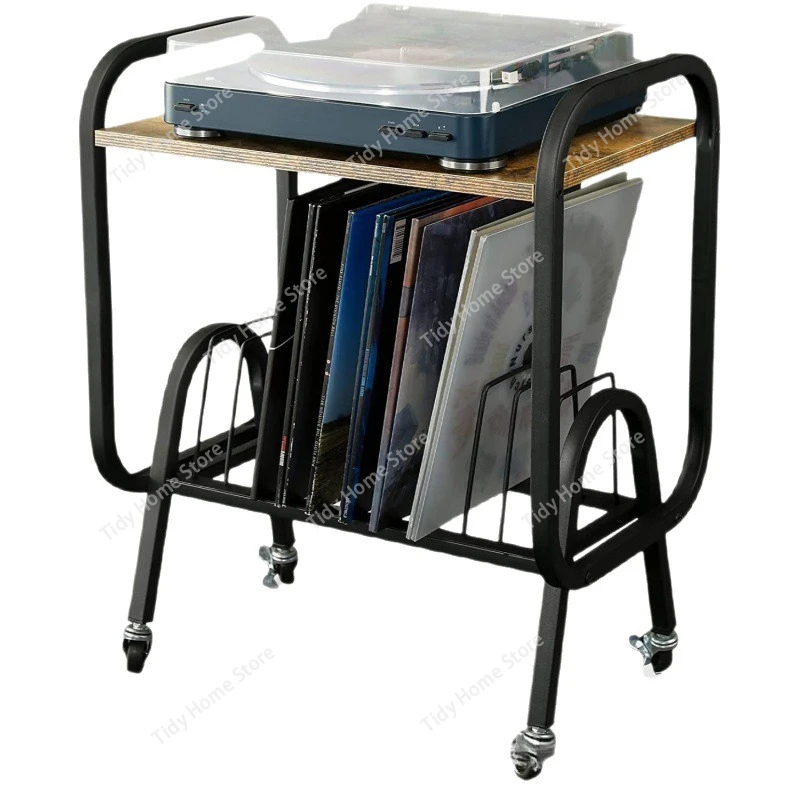 Home vinyl record storage rack, bedroom, living room, iron art small side table storage rack, creative magazine and newspaper
Home vinyl record storage rack, bedroom, living room, iron art small side table storage rack, creative magazine and newspaper