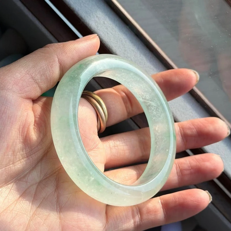 New Natural Ice Flower Quartzite Jade Bracelet, Warm and Clear New Jewelry
New Natural Ice Flower Quartzite Jade Bracelet, Warm and Clear New Jewelry