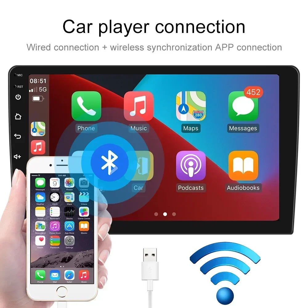 7 Inch 2 Din Car Radio MP5 Multimedia Player Touch Screen FM ISO Power Aux Input Bluetooth USB Mirror Link Autoradio
7 Inch 2 Din Car Radio MP5 Multimedia Player Touch Screen FM ISO Power Aux Input Bluetooth USB Mirror Link Autoradio