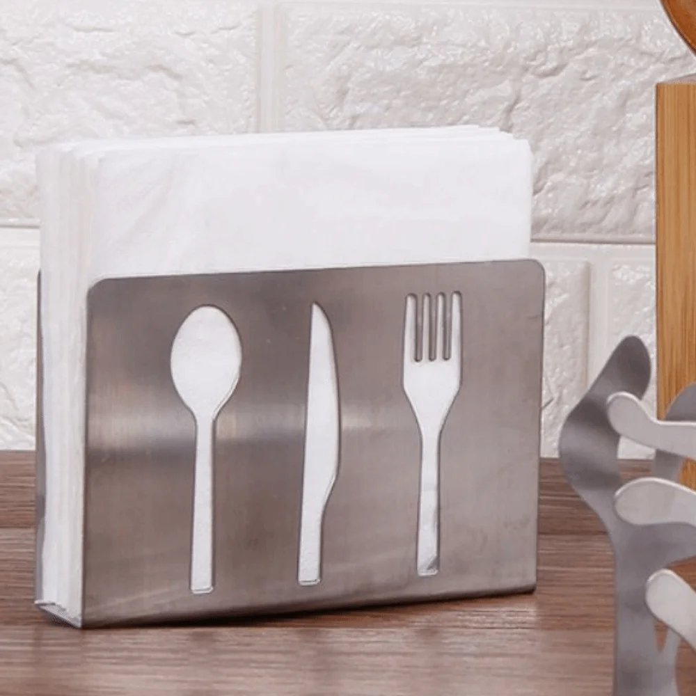 Simple Stainless Steel Napkin Storage Shelf Heavy Duty Rustproof Napkin Container Non-Slip Sturdy Napkin Holder Home Restaurant
Simple Stainless Steel Napkin Storage Shelf Heavy Duty Rustproof Napkin Container Non-Slip Sturdy Napkin Holder Home Restaurant
