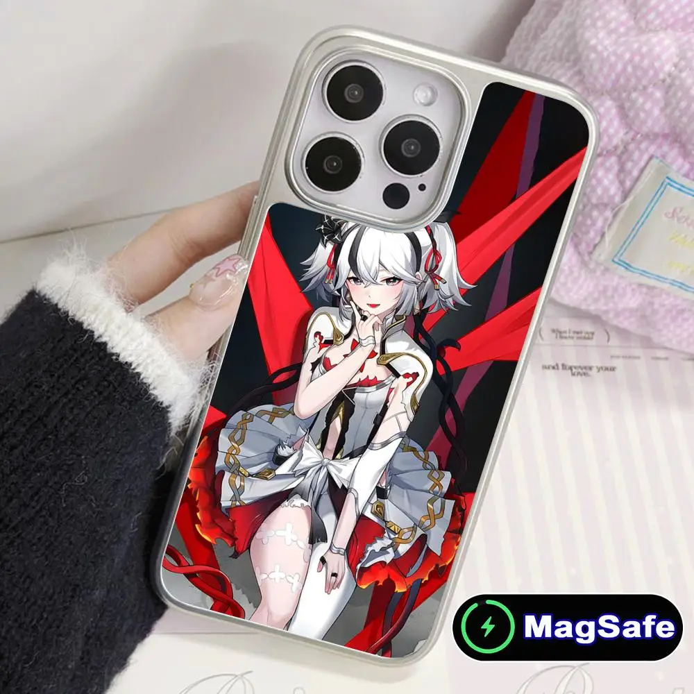 Чехол для телефона Wuthering Waves Camellya для iPhone 17, 16, 15, 14, 13, 12, 11 Air Pro Max Plus Magsafe, серебряный цветной чехол
Чехол для телефона Wuthering Waves Camellya для iPhone 17, 16, 15, 14, 13, 12, 11 Air Pro Max Plus Magsafe, серебряный цветной чехол