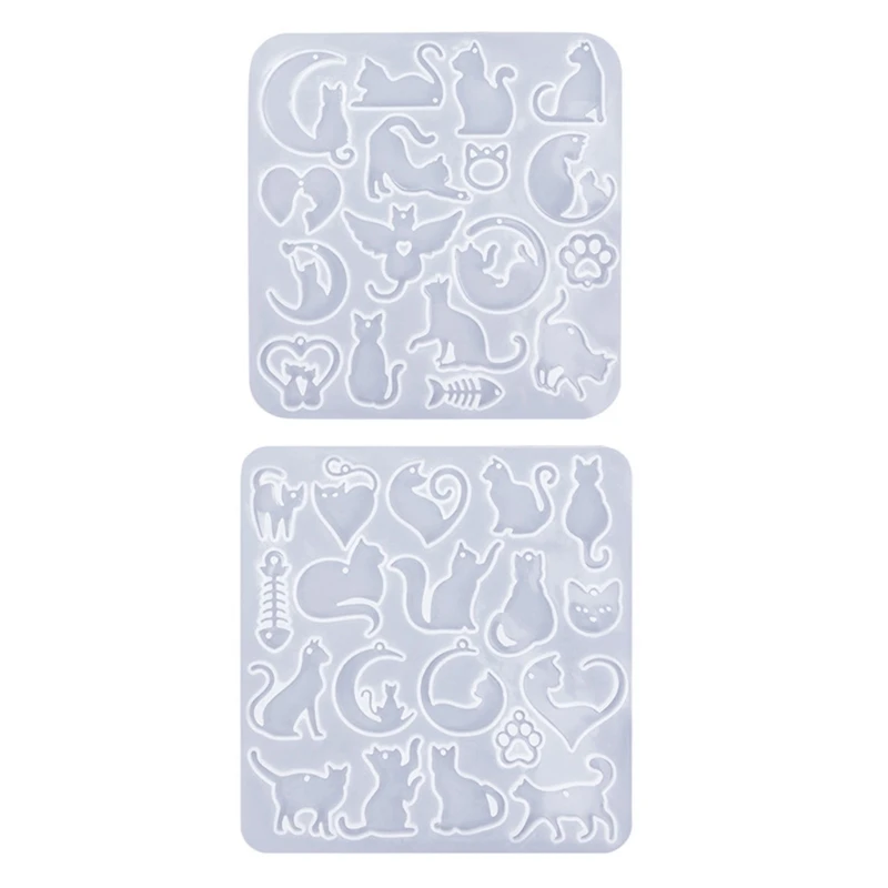 Unique Drop Earrings Silicone Molds Soft Crafting Moulds Cats Jewelry Making Moulds Perfect for Hand-Making Jewelr
Unique Drop Earrings Silicone Molds Soft Crafting Moulds Cats Jewelry Making Moulds Perfect for Hand-Making Jewelr