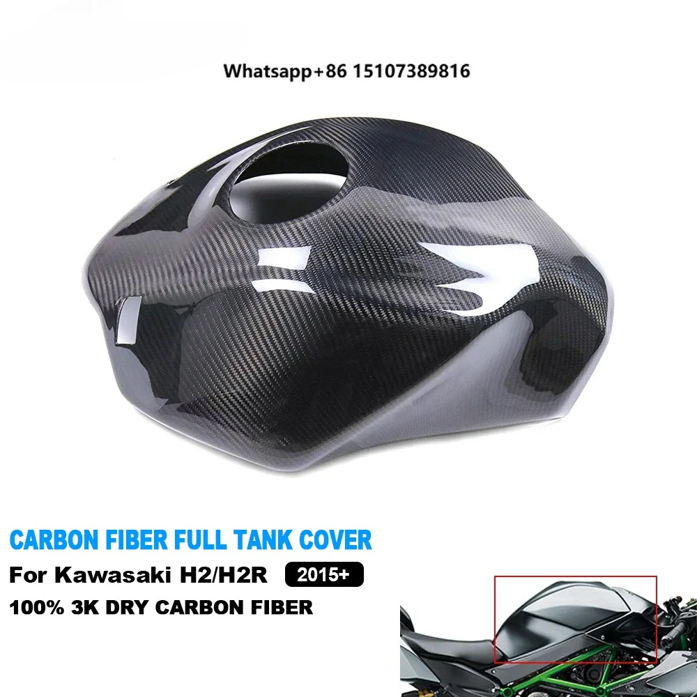 Full 3K Dry Carbon Fiber Motorcycle Full Fuel Gas Tank Cover for Ninja H2 H2R 2015-2026
Full 3K Dry Carbon Fiber Motorcycle Full Fuel Gas Tank Cover for Ninja H2 H2R 2015-2026