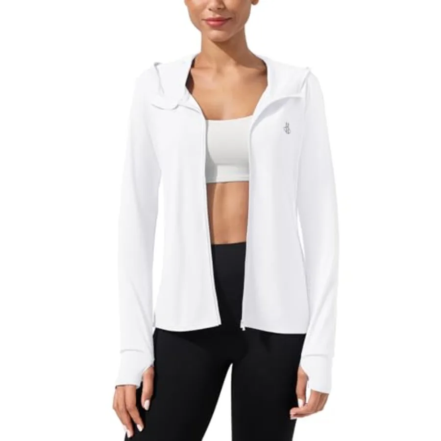 ASPO Women's UPF 50+ Sun Protection Jacket Hoodie Long Sleeve UV Shirts Lightweight Hiking Athletic Hoodies with Pockets
ASPO Women's UPF 50+ Sun Protection Jacket Hoodie Long Sleeve UV Shirts Lightweight Hiking Athletic Hoodies with Pockets