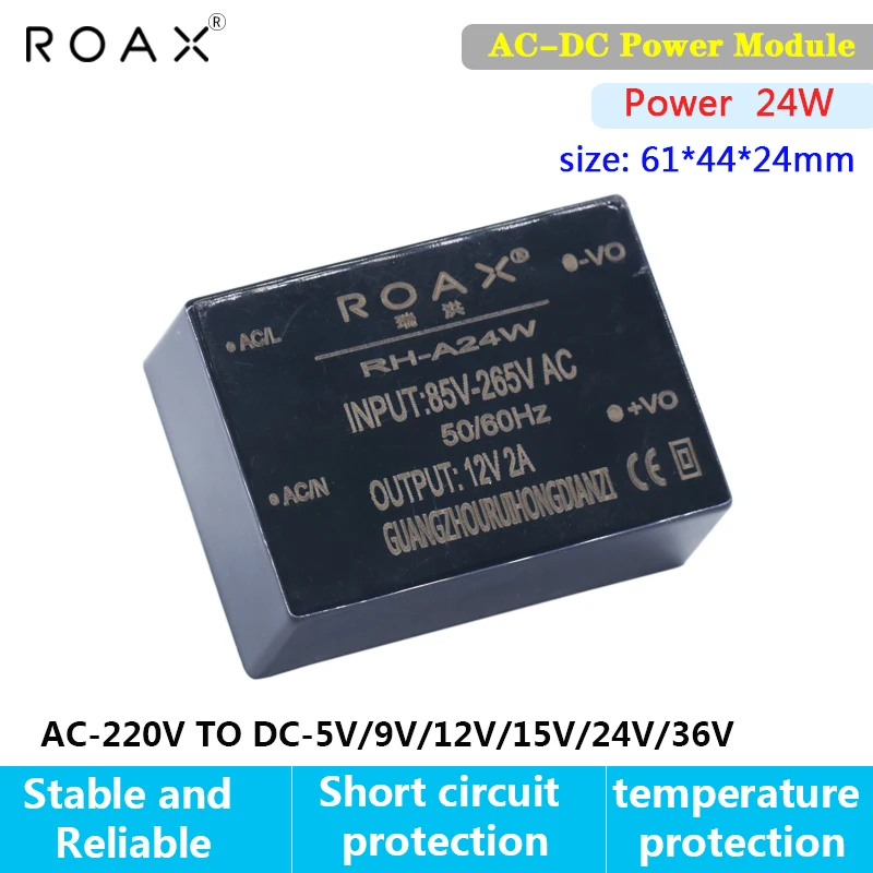 24v Power Supply Regulated Power Supply Module 220v To 12v2a 24v1a 5v4a 24w Switching Power Supply Ac To Dc Converter
24v Power Supply Regulated Power Supply Module 220v To 12v2a 24v1a 5v4a 24w Switching Power Supply Ac To Dc Converter