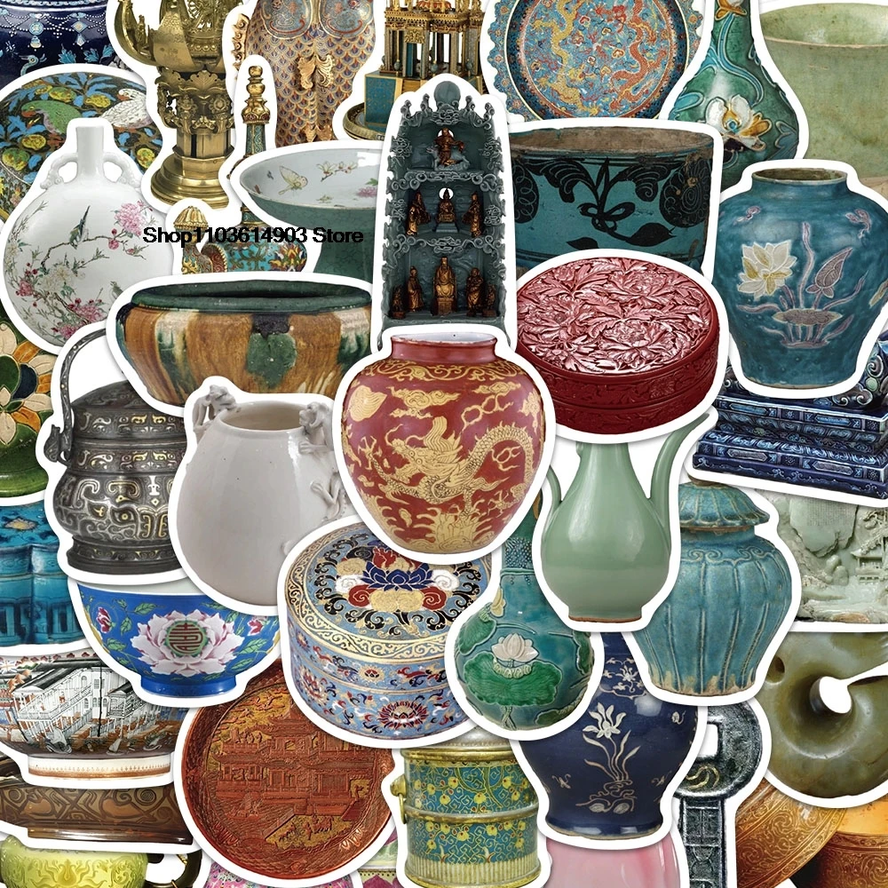 55PCS hina Art Cultural Relics Stickers Creative Decoration Mobile Phone Laptop Computer Tote Case Skateboard Sticker
55PCS hina Art Cultural Relics Stickers Creative Decoration Mobile Phone Laptop Computer Tote Case Skateboard Sticker