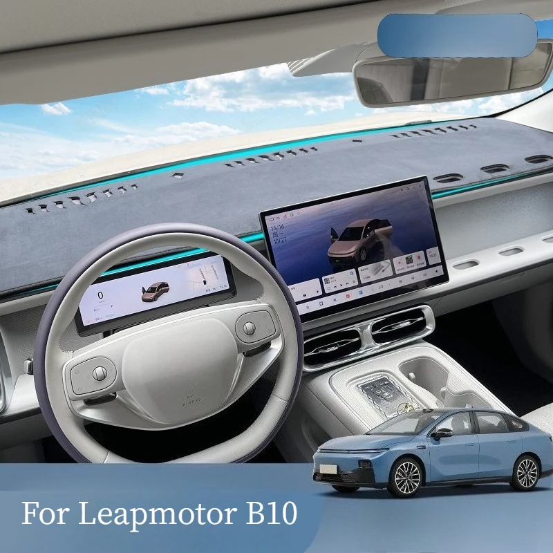 For Leapmotor B10 Dashboard Sunshade Mat Anti Glare Dash Cover Sun Visor Pad Car Interior Accessories
For Leapmotor B10 Dashboard Sunshade Mat Anti Glare Dash Cover Sun Visor Pad Car Interior Accessories