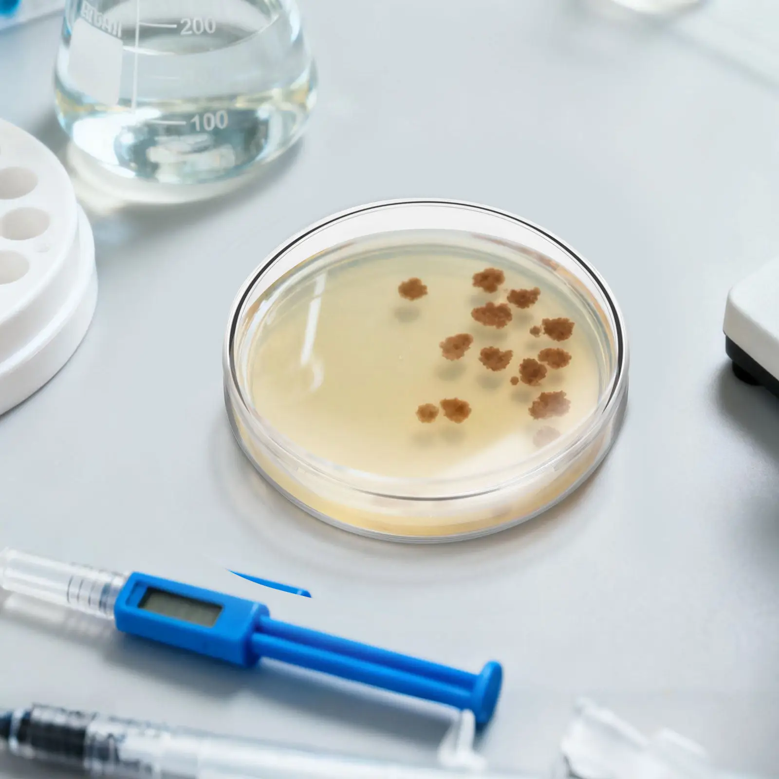 10Pcs Nutrient Agar Plates Pre Poured Petri Dishes 7cm Pre Poured Science Tools Education Microbiology Nutritional AGAR plates
10Pcs Nutrient Agar Plates Pre Poured Petri Dishes 7cm Pre Poured Science Tools Education Microbiology Nutritional AGAR plates