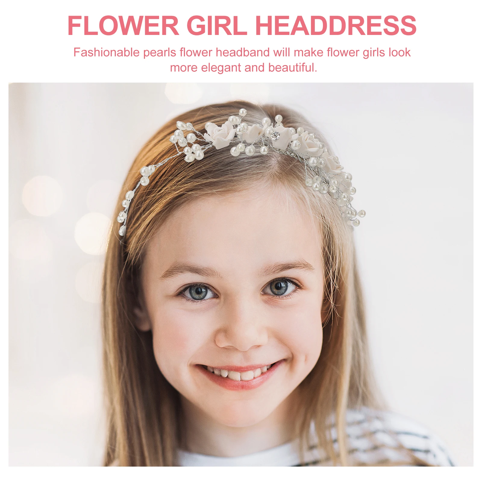Children Princess Hair Accessories Headband for Girls Kids Wedding Flower Bands Accessory Elegant Pearls Safe Durable Wide
Children Princess Hair Accessories Headband for Girls Kids Wedding Flower Bands Accessory Elegant Pearls Safe Durable Wide