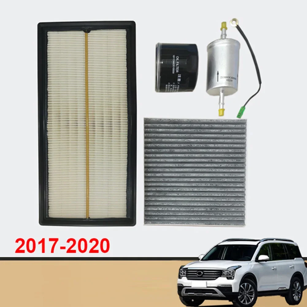 4Pcs Cabin Air Filter Oil Filter Fuel Filter Set For Trumpchi GAC GS8 2017-2020 New Air Filter Replacement
4Pcs Cabin Air Filter Oil Filter Fuel Filter Set For Trumpchi GAC GS8 2017-2020 New Air Filter Replacement