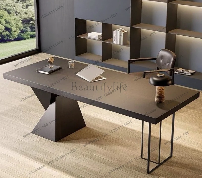 Modern Office Writing Desk Premium Desk Study Simple Computer Desk Light Luxury
Modern Office Writing Desk Premium Desk Study Simple Computer Desk Light Luxury