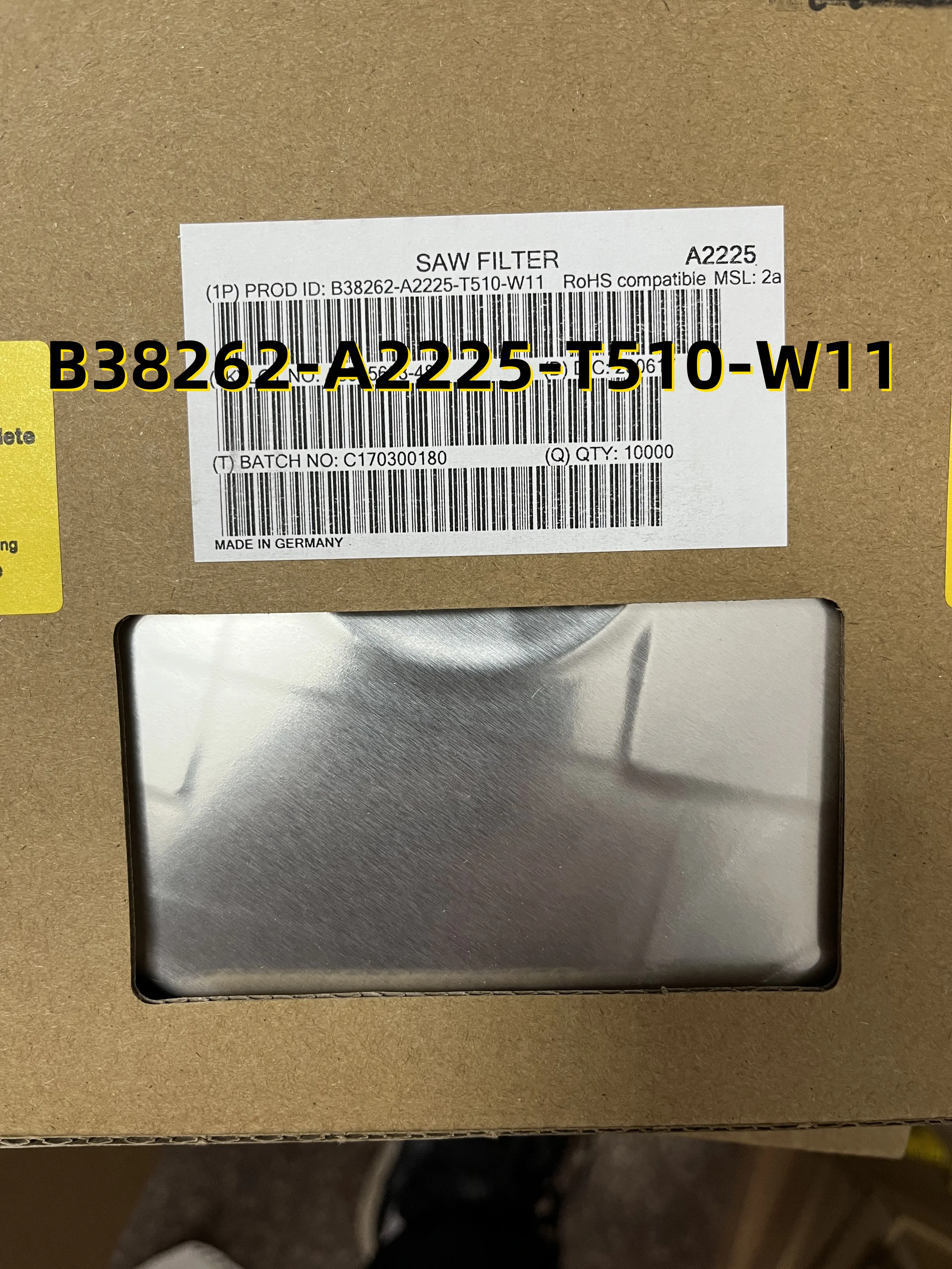 10PCS B38262-A2225-T510-W11
10PCS B38262-A2225-T510-W11