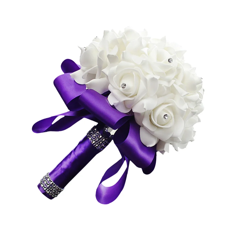 Wedding Bridal Bouquet Artificial Flowers Fake Brides Home Office Bedroom Living Room Decor Valentine Gift nament
Wedding Bridal Bouquet Artificial Flowers Fake Brides Home Office Bedroom Living Room Decor Valentine Gift nament