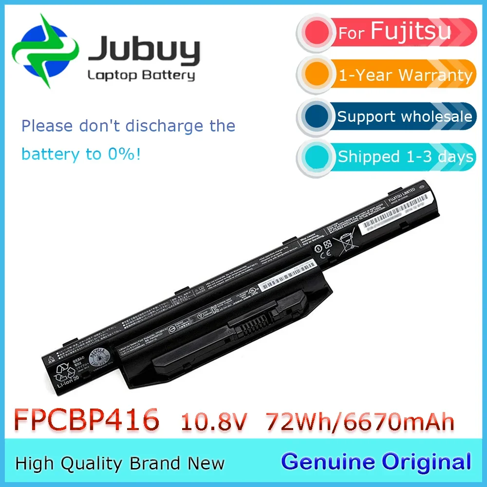 FPCBP429 10,8 В 72 Втч оригинальный аккумулятор для ноутбука Fujitsu LifeBook A544 AH564 E734 FPCBP416 FMVNBP231 FMVNBP235 и т. д.
FPCBP429 10,8 В 72 Втч оригинальный аккумулятор для ноутбука Fujitsu LifeBook A544 AH564 E734 FPCBP416 FMVNBP231 FMVNBP235 и т. д.