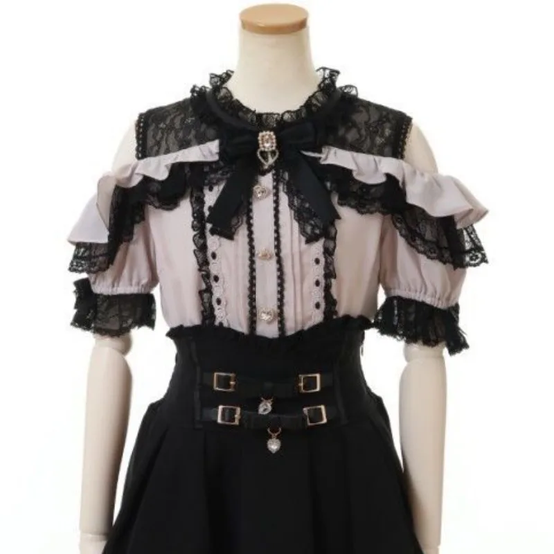 2026 Summer Shirt Women Lace Lace Off Shoulder Top Bow Shirt
2026 Summer Shirt Women Lace Lace Off Shoulder Top Bow Shirt