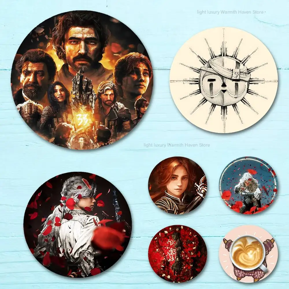 Gamer C-Clair Obscur E-Expedition 33 wooden anti-slip coasters suitable for home office and theme party decoration
Gamer C-Clair Obscur E-Expedition 33 wooden anti-slip coasters suitable for home office and theme party decoration