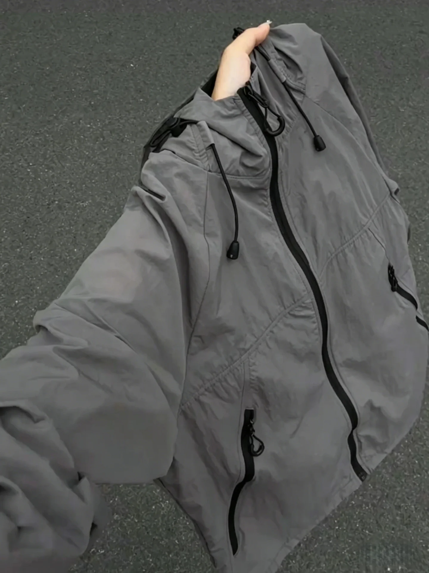 Charcoal Grey UPF50 Men's Summer Thin Outdoor Quick Dry Fishing Ice Silk Sun Protection Clothing Hooded Polyester Fiber Long ...
Charcoal Grey UPF50 Men's Summer Thin Outdoor Quick Dry Fishing Ice Silk Sun Protection Clothing Hooded Polyester Fiber Long ...