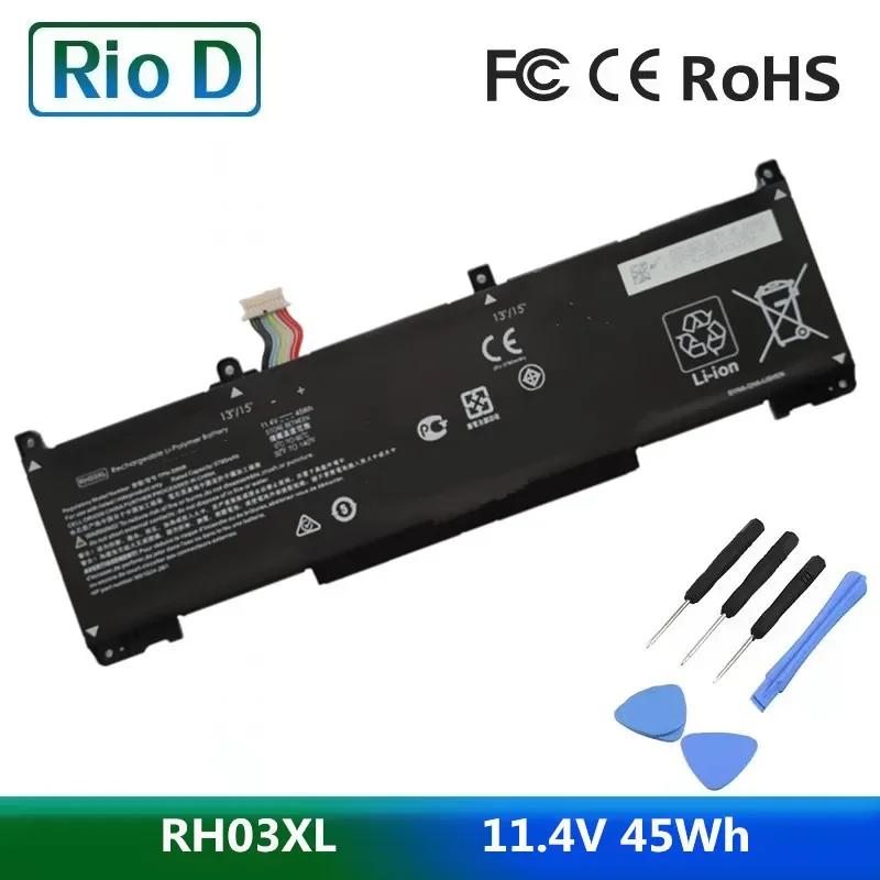 RH03XL 11.4V 45Wh Laptop Battery For HP ProBook 630 640 650 430 440 450 455 G8 M01524-1D1 M02027-002 TPN-DB0B HSTNN-OB1T
RH03XL 11.4V 45Wh Laptop Battery For HP ProBook 630 640 650 430 440 450 455 G8 M01524-1D1 M02027-002 TPN-DB0B HSTNN-OB1T