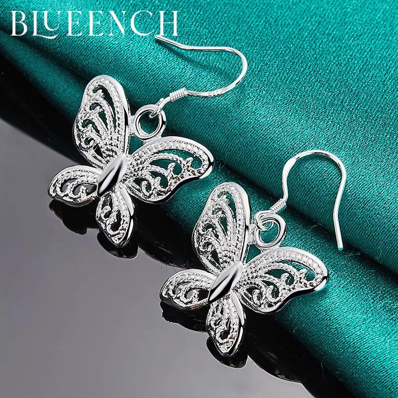 Blueench 925 Sterling Silver Bow Cutout Earrings for Ladies Party Wedding Temperament Beautiful High Jewelry
Blueench 925 Sterling Silver Bow Cutout Earrings for Ladies Party Wedding Temperament Beautiful High Jewelry