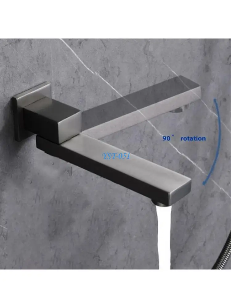 E15A Swivels Tub Spouts 1/2NPT Thread Adjustable Bathroom Faucet Wall Mounted
E15A Swivels Tub Spouts 1/2NPT Thread Adjustable Bathroom Faucet Wall Mounted