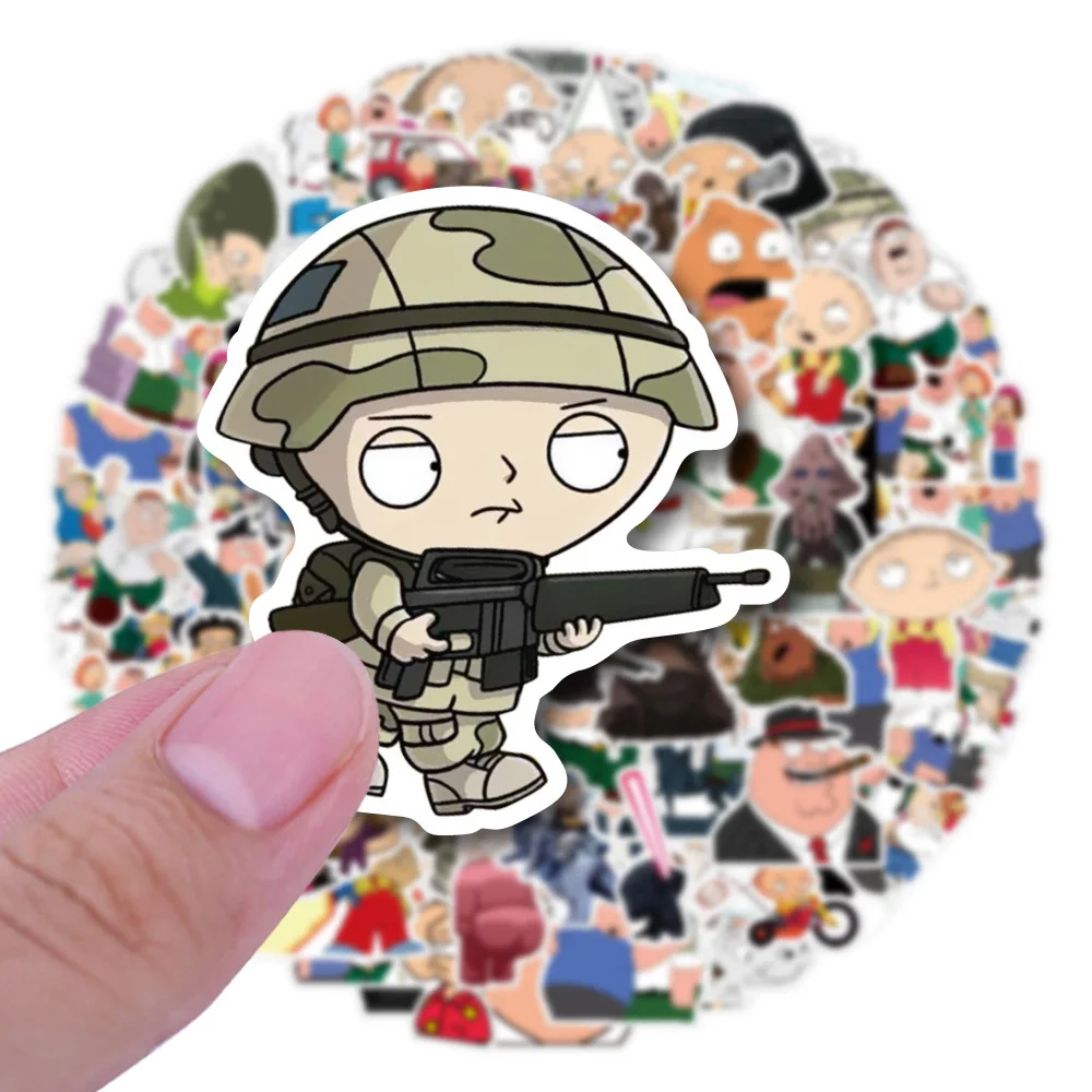 10/30/50/100pcs Funny Cartoon Family Guy Stickers Classic Comedy Anime Decals Decorative Skateboard Guitar Bike Graffiti Sticker
10/30/50/100pcs Funny Cartoon Family Guy Stickers Classic Comedy Anime Decals Decorative Skateboard Guitar Bike Graffiti Sticker