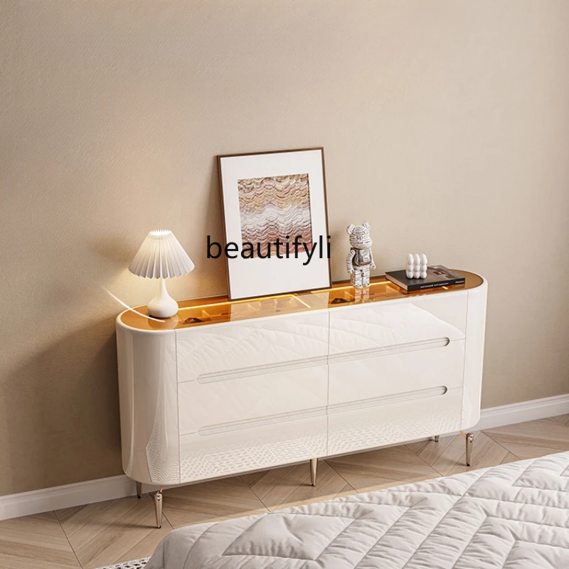 Ultra-Thin Chest of Drawers Bedroom Bed Front Cabinet Integrated Wall Storage with Lock Jewelry Storage Cabinet
Ultra-Thin Chest of Drawers Bedroom Bed Front Cabinet Integrated Wall Storage with Lock Jewelry Storage Cabinet