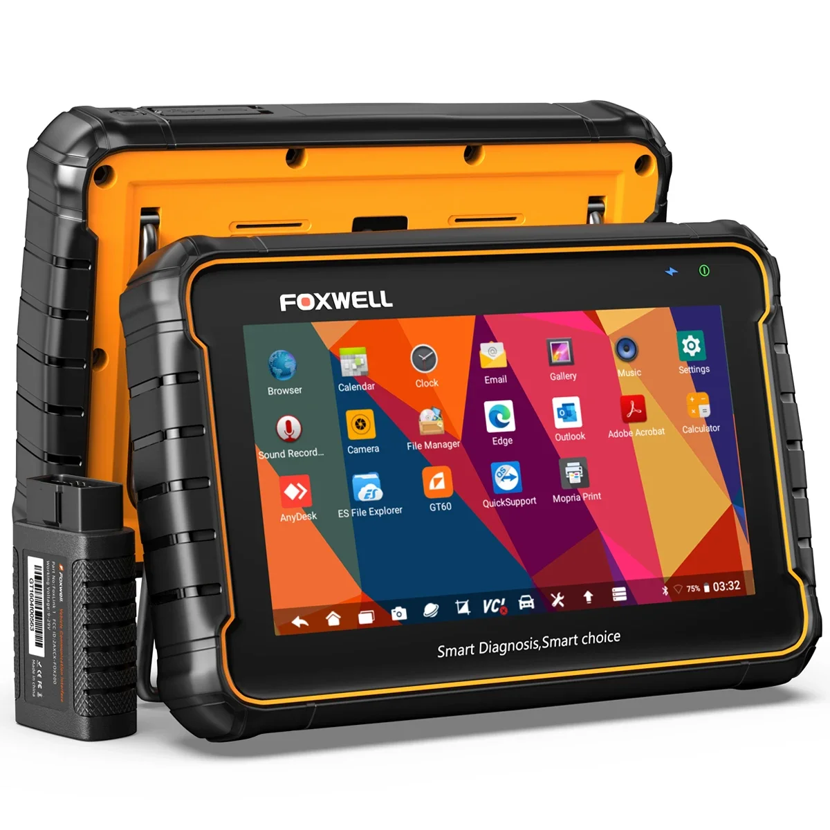 2025 FOXWELL GT60 Full System Active Test Code Reader Remote Control 2 Scanner Diagnostic Tool for All Cars
2025 FOXWELL GT60 Full System Active Test Code Reader Remote Control 2 Scanner Diagnostic Tool for All Cars